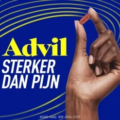 Hot Advil Reliva Forte Oval-Tabs 400 mg Ibuprofen voor Pijn en Koorts 20 stuks