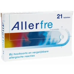Discount Allerfre Antihooikoorts Tabletten 10 mg Loratadine 21 stuks