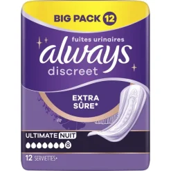 Online Always Discreet Incontinentieverband Ultimate Night