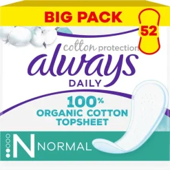 Hot Always Inlegkruisjes Bio Cotton Normal Big Pack