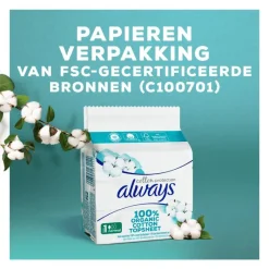 Sale Always Maandverband Bio Cotton Night