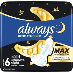 Discount Always Maandverband Ultra Ultimate Night