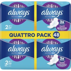 Outlet Always ULTRA PADS WINGS L 48 - QP