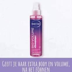 Outlet Andrélon Pink Big Volume Fohnpray 200 ML