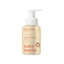 Clearance Attitude Baby Leaves 2-in-1 Haar & Body Zeep Peer & Nectar 295 ML