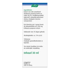 Hot A.Vogel Echinaforce Spray Weerstand 30 ML