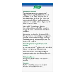 Clearance A.Vogel Menstruatie tabletten 30 stuks