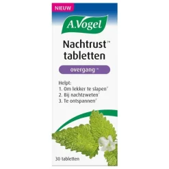 Discount A.Vogel Nachtrust2* Tabletten Overgang1* 30 stuks