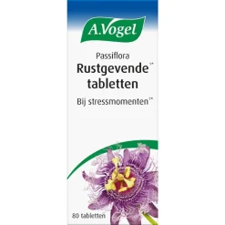 Best A.Vogel Passiflora Rustgevende1* Tabletten Helpt Bij Stressmomenten1* 80 stuks