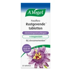 Outlet A.Vogel Passiflora Rustgevende1* Tabletten Stemmingswisselingen2* 30 stuks