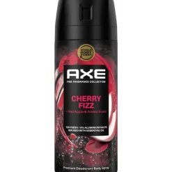 New AXE Fine Fragarance Cherry Fizz Deodorant Bodyspray 150 ML