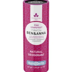New Ben and Anna Ben & Anna Pink Grapefruit Deodorant Stick 40 gram