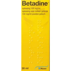 Best Betadine Oplossing 100 mg/ml Povidonjood 30 ML