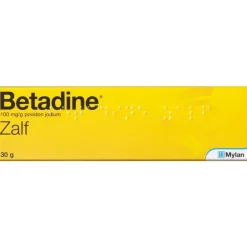 New Betadine Zalf 100 mg/g Povidonjood 30 GR