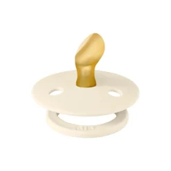 Hot Bibs Anatomische Fopspeen Two Pack Natuurlijk Rubber Ivory/Blush Maat 1