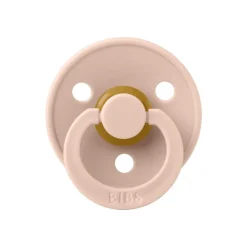 Hot Bibs Anatomische Fopspeen Two Pack Natuurlijk Rubber Ivory/Blush Maat 1