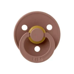 New Bibs Anatomische Fopspeen Two Pack Natuurlijk Rubber Woodchuck/Blush Maat 2