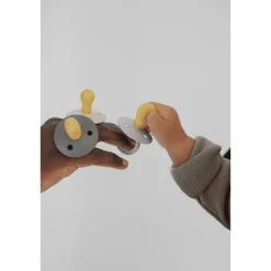 New Bibs Anatomische Fopspeen Two Pack Natuurlijk Rubber Woodchuck/Blush Maat 2