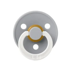 Hot Bibs Anatomische Glow in the dark Fopspeen Two Pack Natuurlijk Rubber Sage/Cloud Maat 2