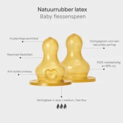 Discount Bibs Bottle Nipple Flesspeen Medium Flow 2 pack