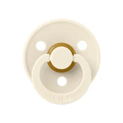 New Bibs Fopspeen Two Pack Natuurlijk Rubber Ivory/Blush Maat 1