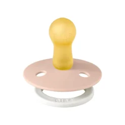 Online Bibs Glow in the dark Fopspeen Two Pack Natuurlijk Rubber Blush/Vanilla Maat 2