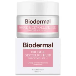 Online Biodermal Droge & Gevoelige Huid Dagcrème SPF 15 50 ML