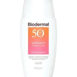 Best Biodermal Ultralichte Zonnefluïde Gezicht SPF 50+ 40 ML