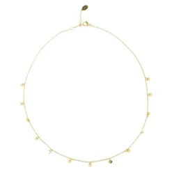 Outlet BiSjU Jewellery Ketting Munt Gold Plated