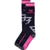 New Brunotti Skisokken Zwart/Roze Dames Maat 35-38