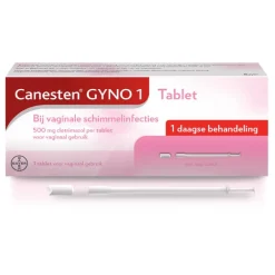 Outlet Canesten Gyno 1 Tablet bij vaginale schimmelinfectie 1 stuks