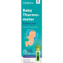 Hot Dr. Original Clairivo Thermometer Baby Flexibele Tip 1 St