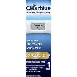 Clearblue Zwangerschapstest Met Wekenindicator 1 Stuk