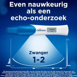New Clearblue Zwangerschapstest met Wekenindicator 2 Stuks