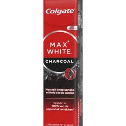 Clearance Colgate Max White Charcoal Whitening Tandpasta - 75 ML