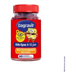 New Dagravit Kids Multivitaminen Gummies Xtra + Eyecare 6-12 jaar 60 stuks
