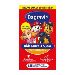 Online Dagravit Kids Multivitaminen Gummies Xtra 3-5 jaar 60 stuks
