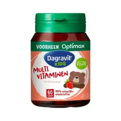 Clearance Dagravit Natural Kids Multi Aardbei 60 Dragees