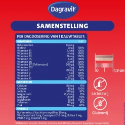 Online Dagravit Totaal 30 Weerstand & Energie 50 kauwtabletten