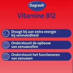 New Dagravit Vitamine B12 1000μg 100 smelttabletten