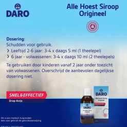 Best Daro Alle Hoest Siroop 150 ML