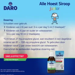 Outlet Daro Alle Hoest Siroop Junior 150 ML