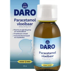 New Daro Paracetamol Vloeibaar Kind 100 ML