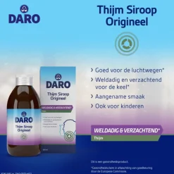 Best Daro Thijmsiroop Original 200 ML
