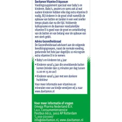 Sale Davitamon Aquosum Vitamine D Druppels