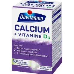 New Davitamon Calcium met Vitamine D Kauwtabletten Mint