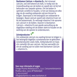 New Davitamon Calcium met Vitamine D Kauwtabletten Mint