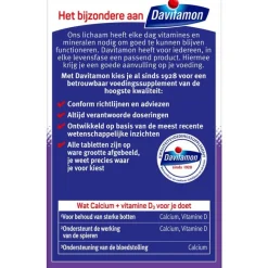 New Davitamon Calcium met Vitamine D Kauwtabletten Mint
