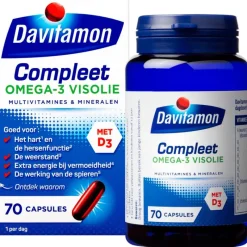 New Davitamon Compleet Omega-3 Visolie Capsules
