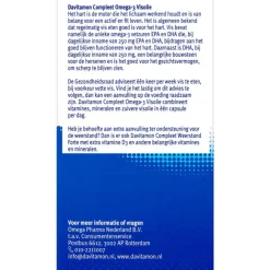 New Davitamon Compleet Omega-3 Visolie Capsules